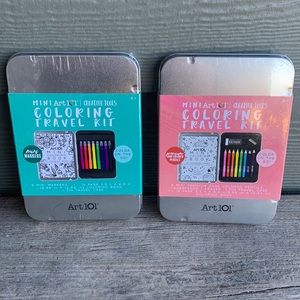 Art 101 Mini Coloring Kits